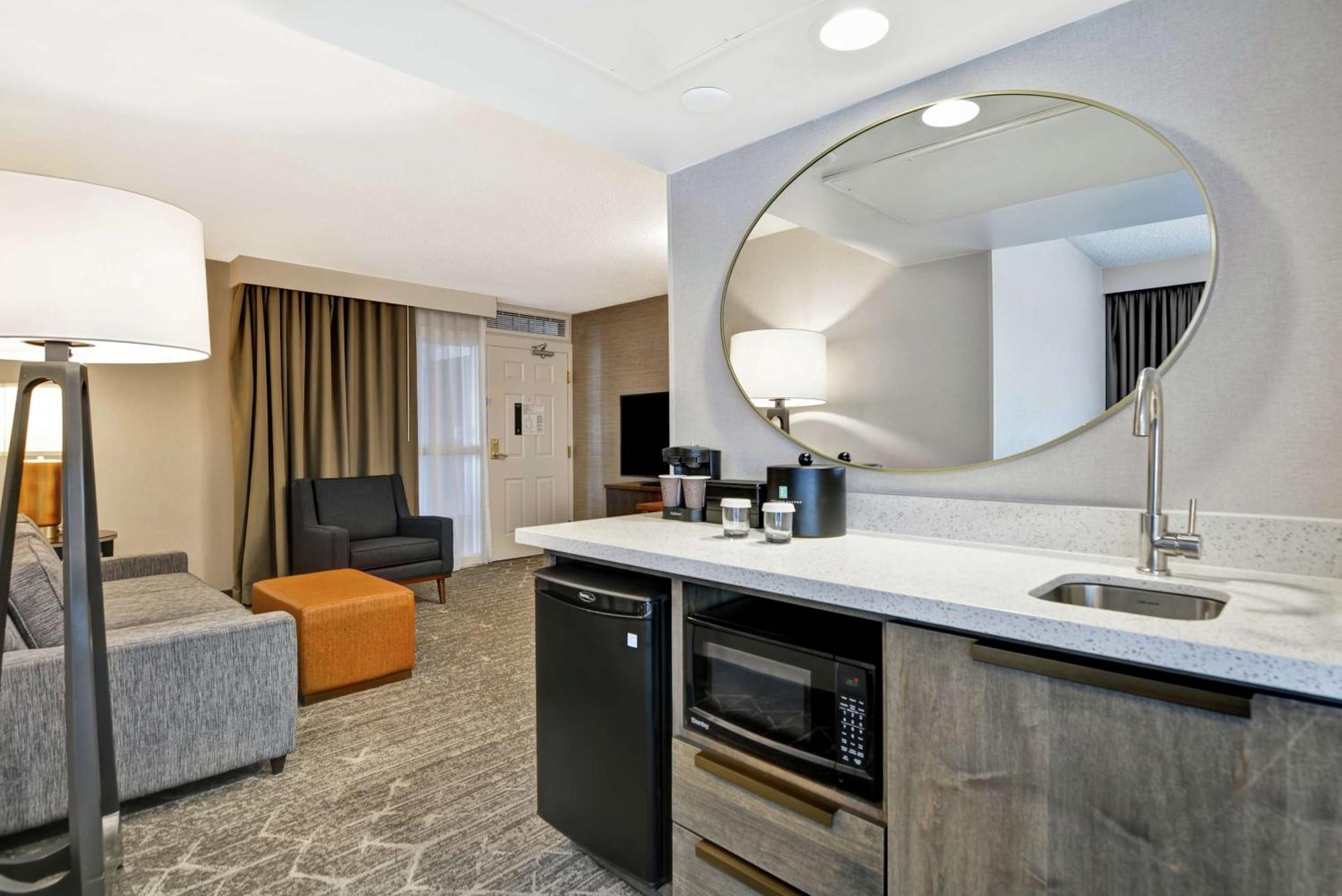 Suite Executive de 1 habitación en esquina con sofá cama y 1 cama extragrande