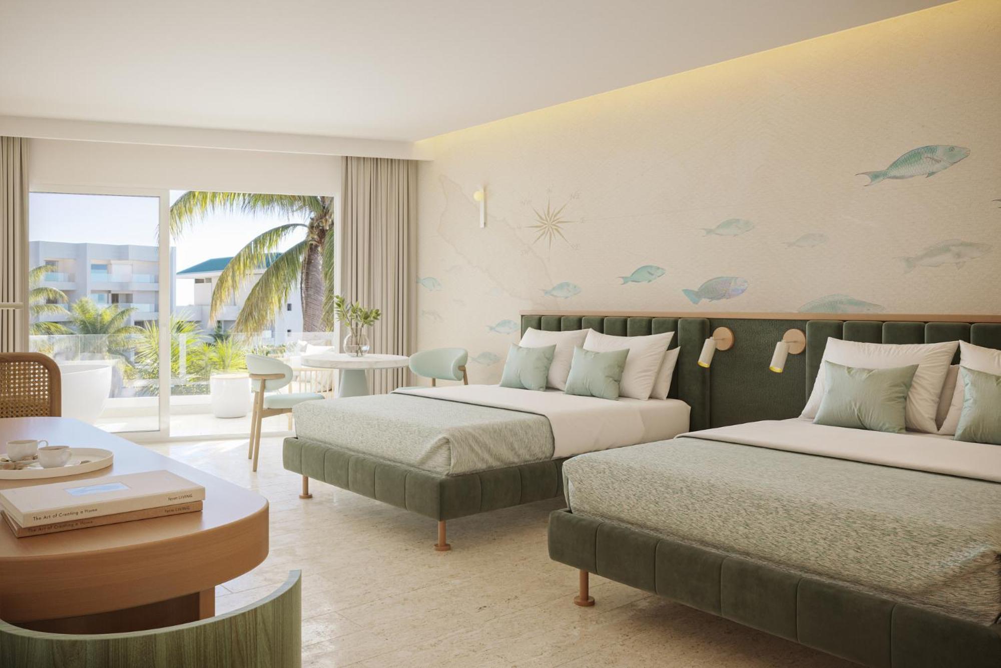 Suite con acceso directo a la piscina - Cama grande