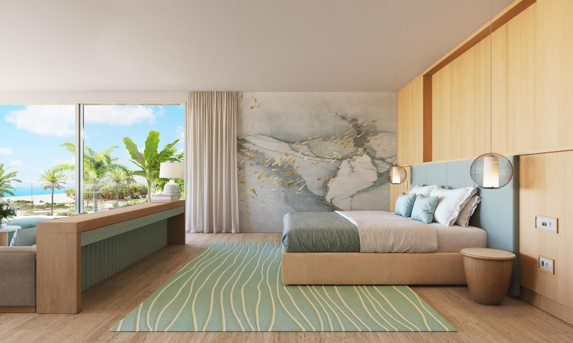 Suite Royal frente al mar con mayordomo - Cama extragrande y cama individual